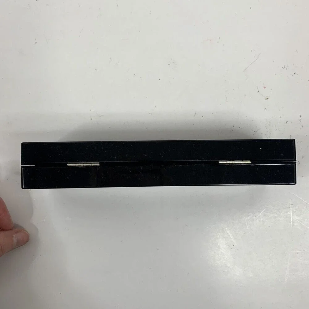Balmain Paris Pen Case Black Hinged Holder No Pen‎ Included Empty